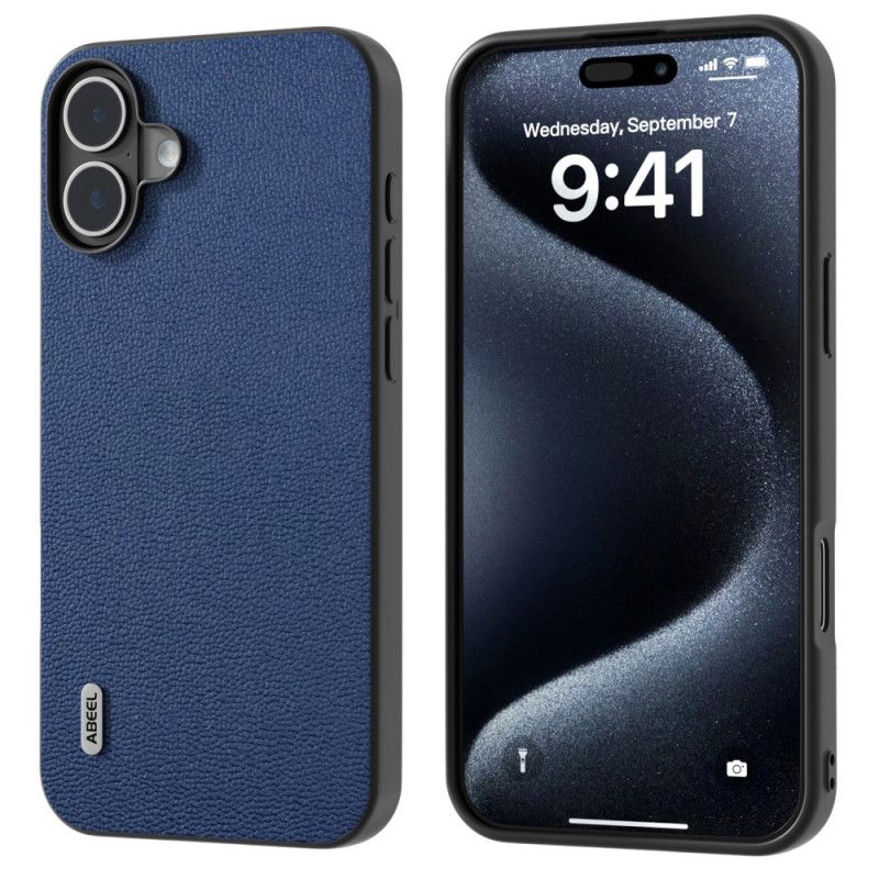 Etui iPhone 16 Plus Efekt Skóry Abeel