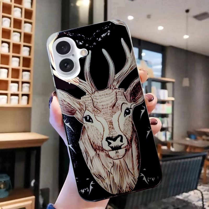 Etui iPhone 16 Plus Głowa Jelenia