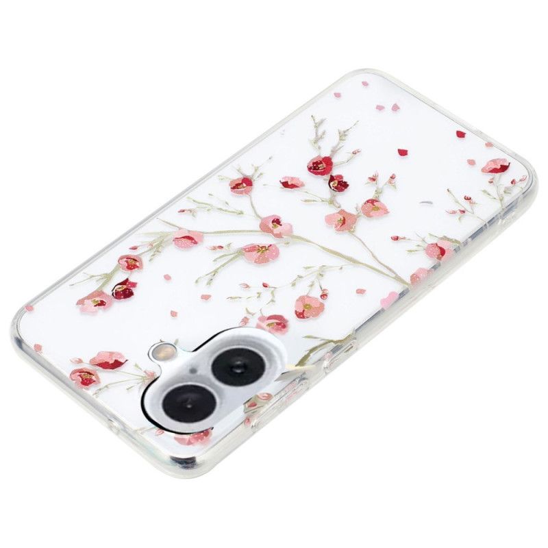 Etui iPhone 16 Plus Kwiaty Etui Ochronne