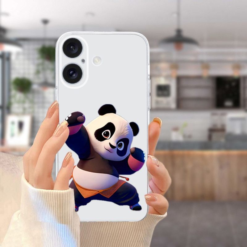 Etui iPhone 16 Plus Panda Etui Ochronne