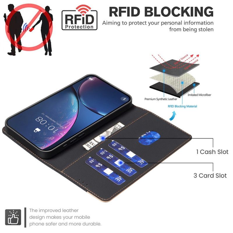 Obudowa iPhone 16 Plus Etui Na Telefon Bicolor Technologia Blokowania Rfid Binfen Color