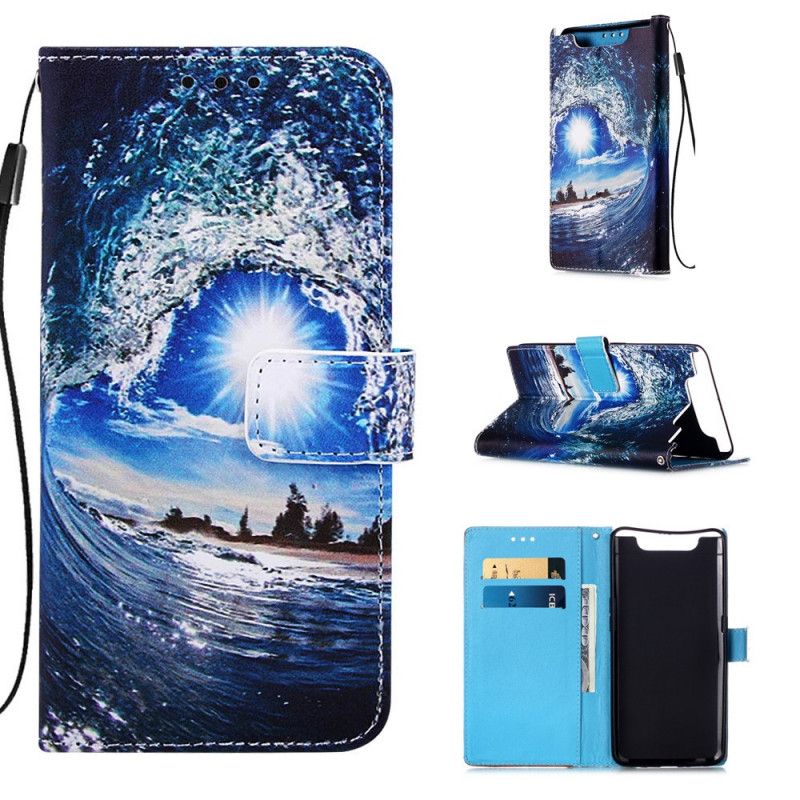 Etui Folio Samsung Galaxy A80 / A90 Kochaj Falę Etui Ochronne