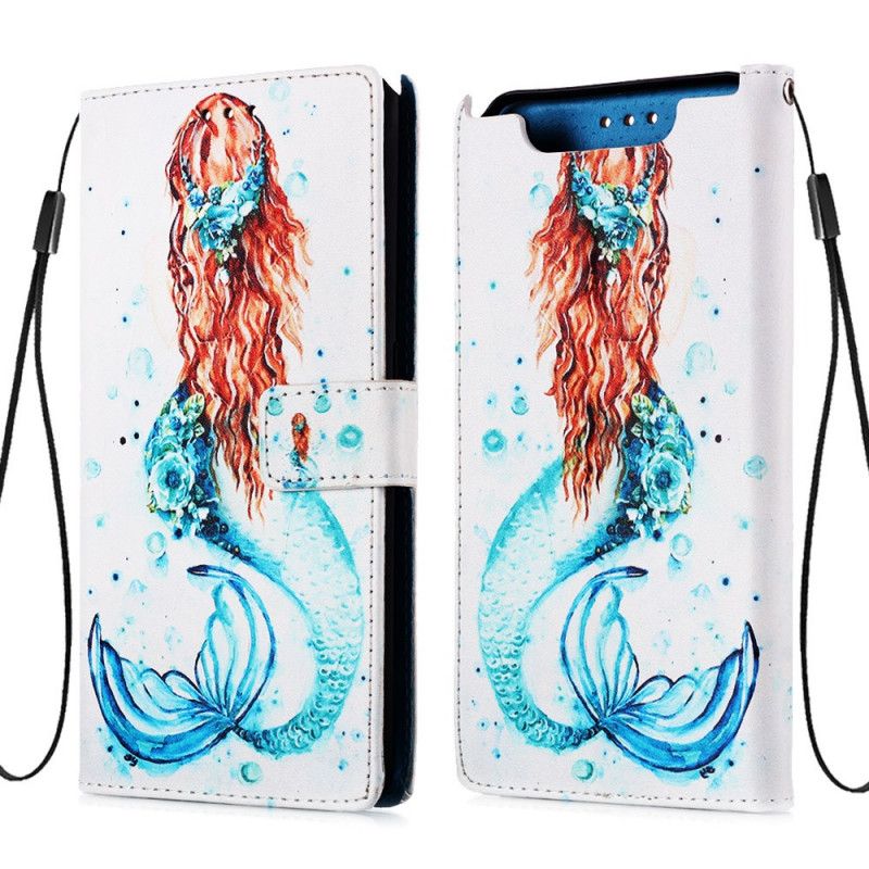 Etui Folio Samsung Galaxy A80 / A90 Marzenia Syreny