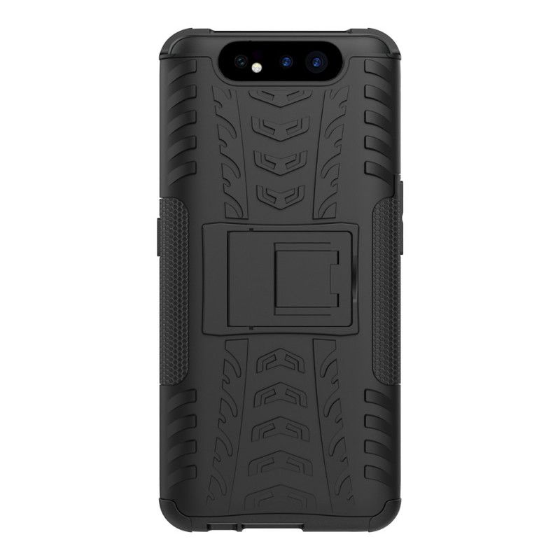 Etui Samsung Galaxy A80 / A90 Biały Czarny Ultra Odporny