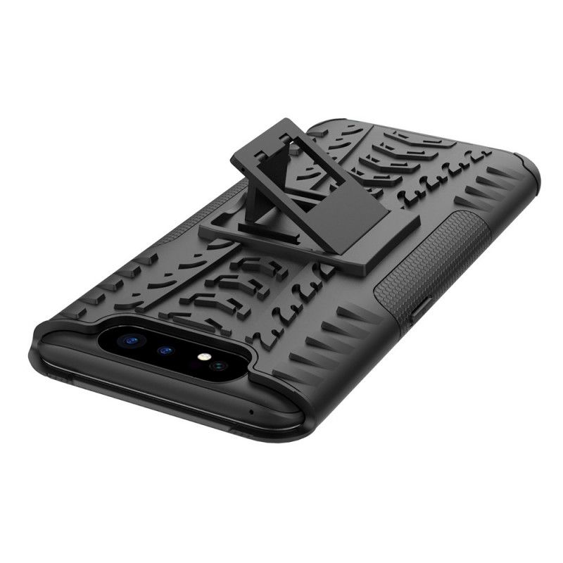 Etui Samsung Galaxy A80 / A90 Biały Czarny Ultra Odporny