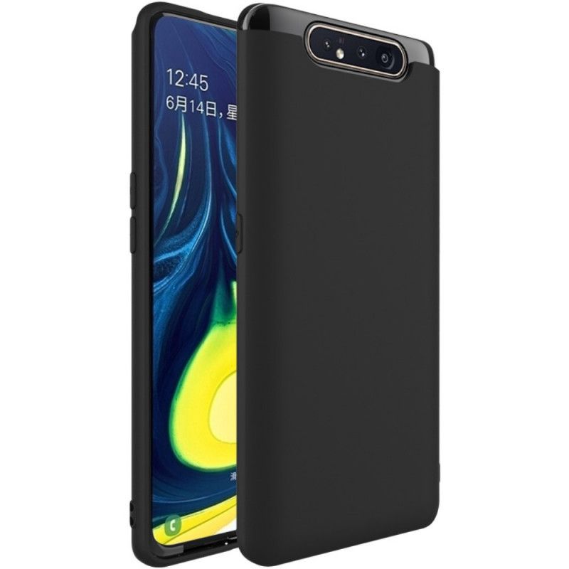 Etui Samsung Galaxy A80 / A90 Zielony Czarny Matowy Imak Etui Ochronne