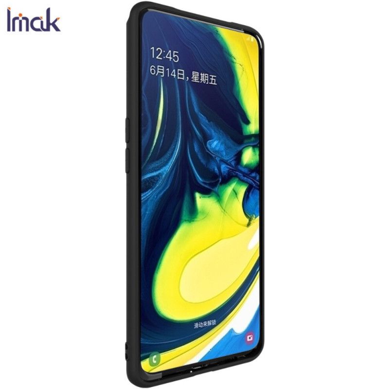 Etui Samsung Galaxy A80 / A90 Zielony Czarny Matowy Imak Etui Ochronne