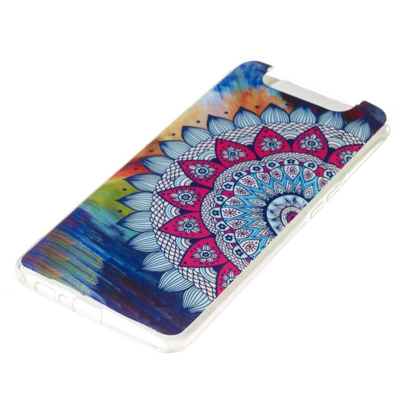 Futerały Samsung Galaxy A80 / A90 Etui na Telefon Mandala W Kolorze Fluorescencyjnym