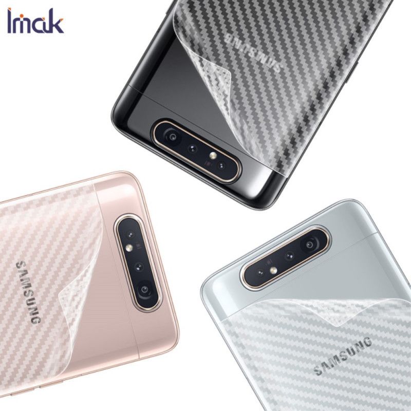 Tylna Folia Ochronna Dla Stylu Samsung Galaxy A80 / A90 Carbon Imak