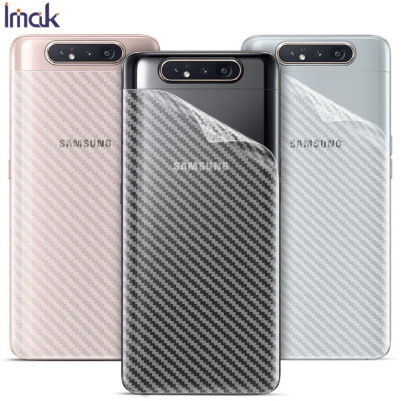 Tylna Folia Ochronna Dla Stylu Samsung Galaxy A80 / A90 Carbon Imak