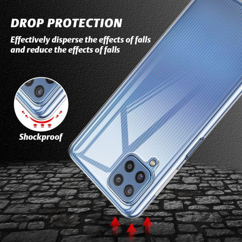 Etui Do Samsung Galaxy M32 Combo Case I Szkło Hartowane Na Ekran