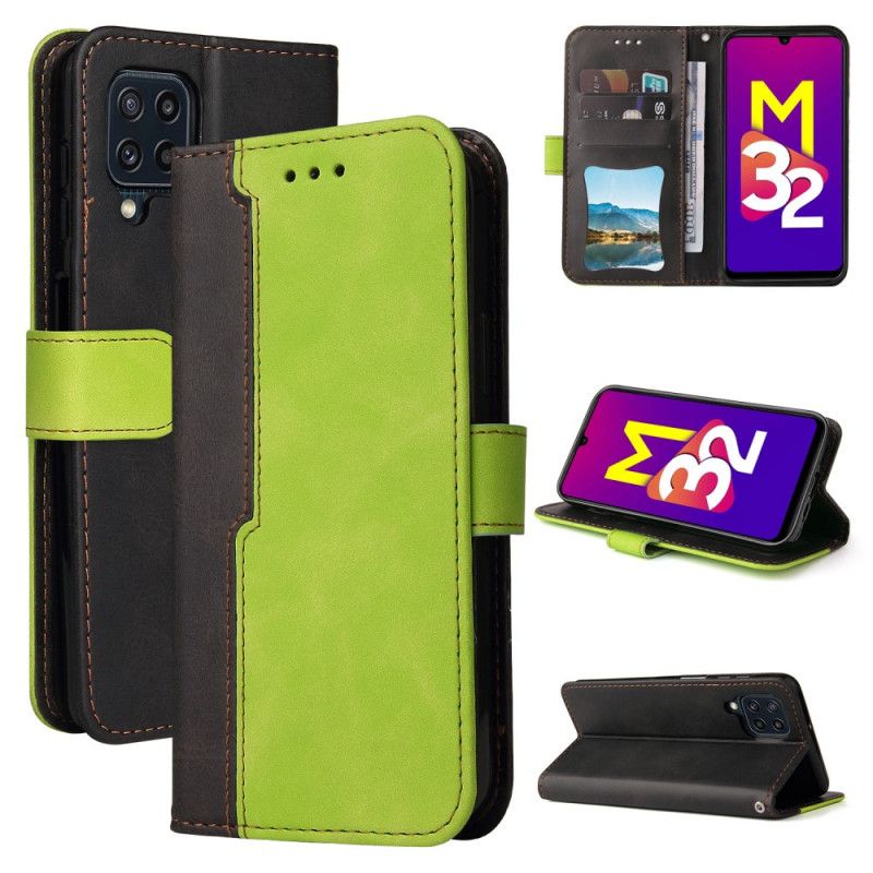 Etui Folio Do Samsung Galaxy M32 Dwukolorowy