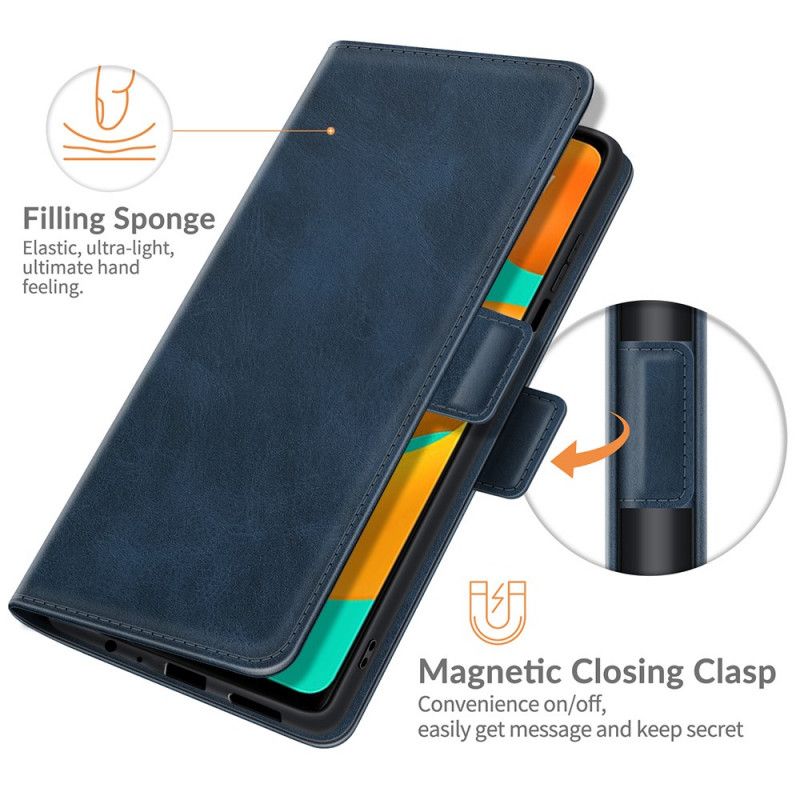 Etui Folio Do Samsung Galaxy M32 Efekt Skóry