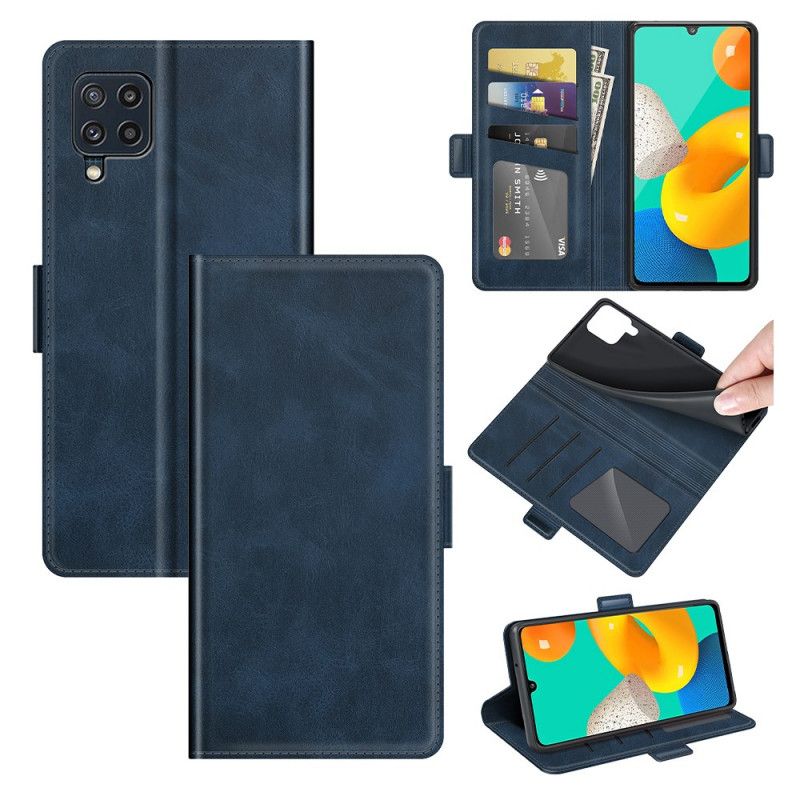 Etui Folio Do Samsung Galaxy M32 Efekt Skóry