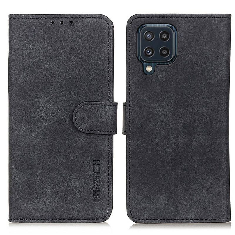 Etui Folio Do Samsung Galaxy M32 Efekt Skóry Vintage Khazneh