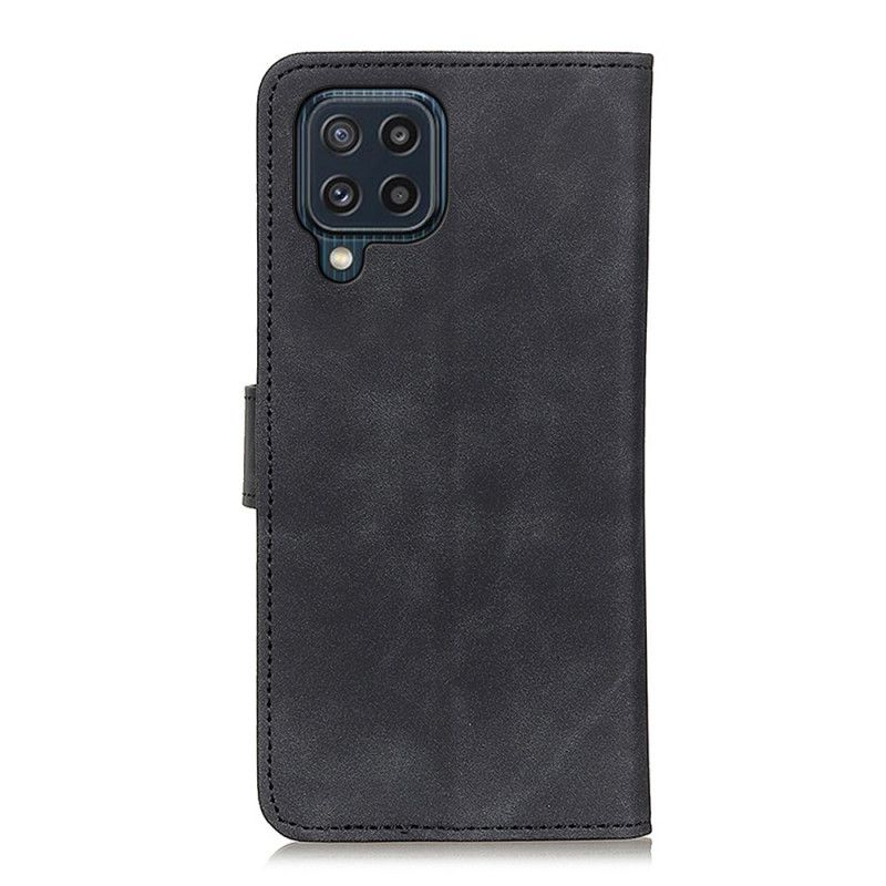 Etui Folio Do Samsung Galaxy M32 Efekt Skóry Vintage Khazneh