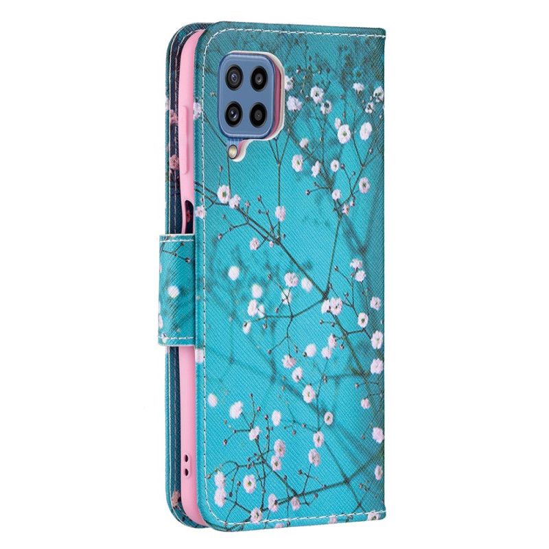 Etui Folio Do Samsung Galaxy M32 Kwitnące Drzewo