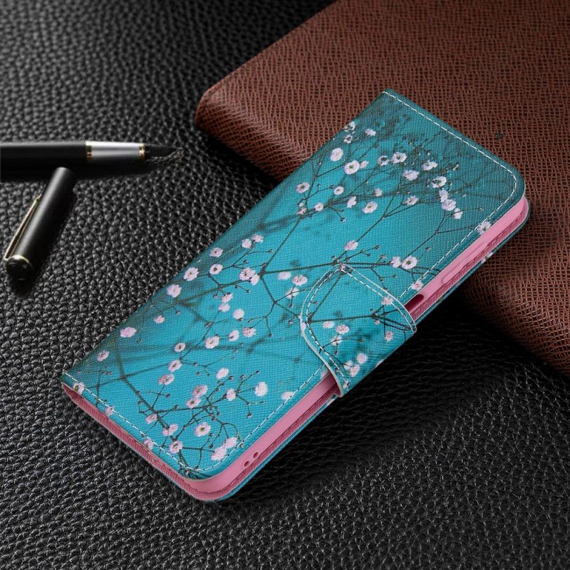 Etui Folio Do Samsung Galaxy M32 Kwitnące Drzewo