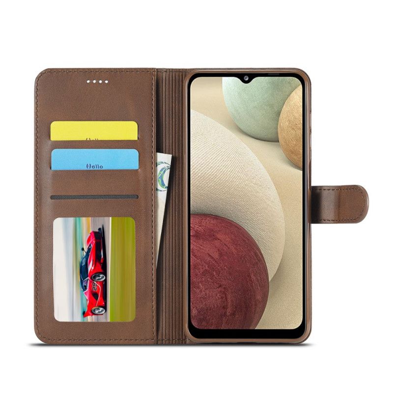 Etui Folio Do Samsung Galaxy M32 Lc.imeeke Efekt Skóry