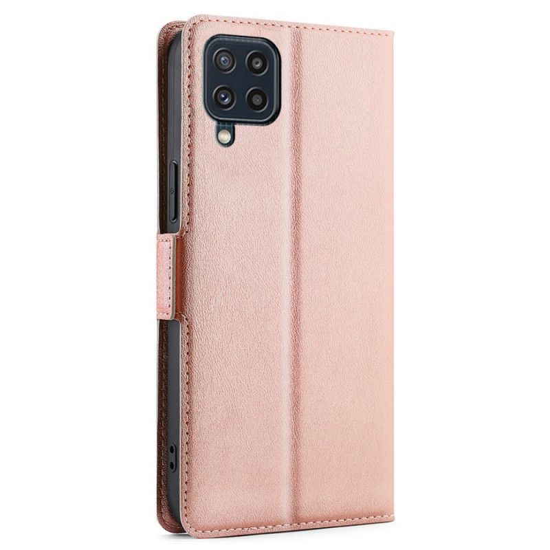 Etui Folio Do Samsung Galaxy M32 Podwójna Konstrukcja Klapy