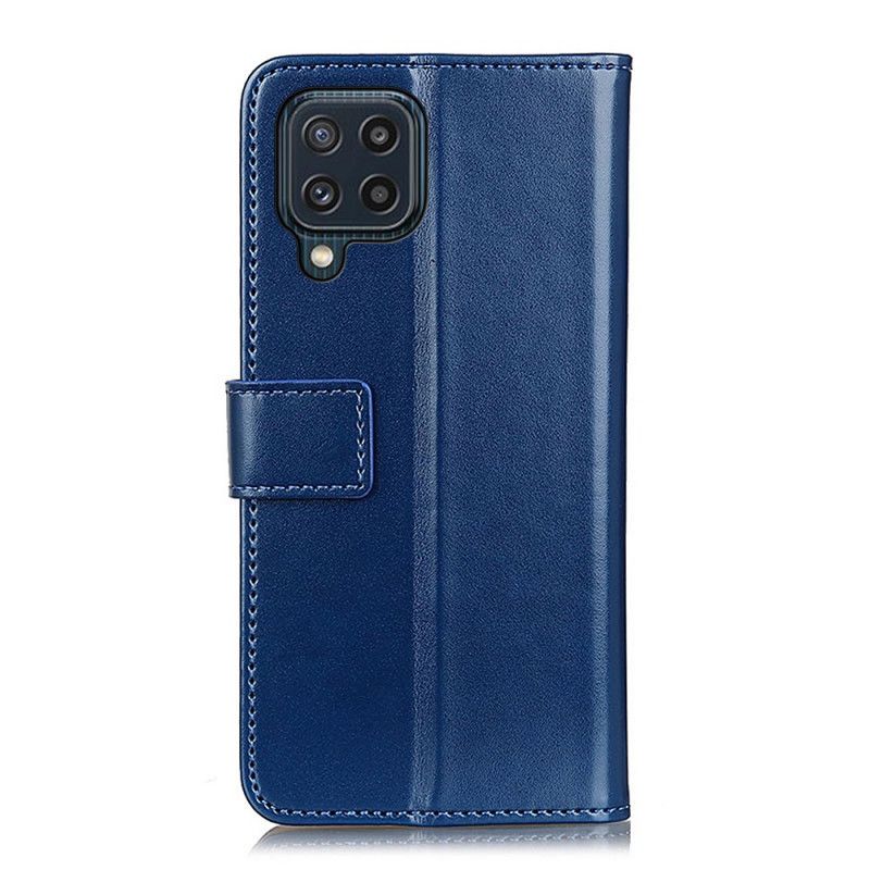 Etui Folio Do Samsung Galaxy M32 Trójkolorowy Efekt Skóry