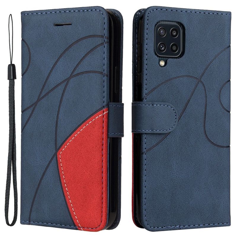 Etui Folio Samsung Galaxy M32 Dwukolorowy