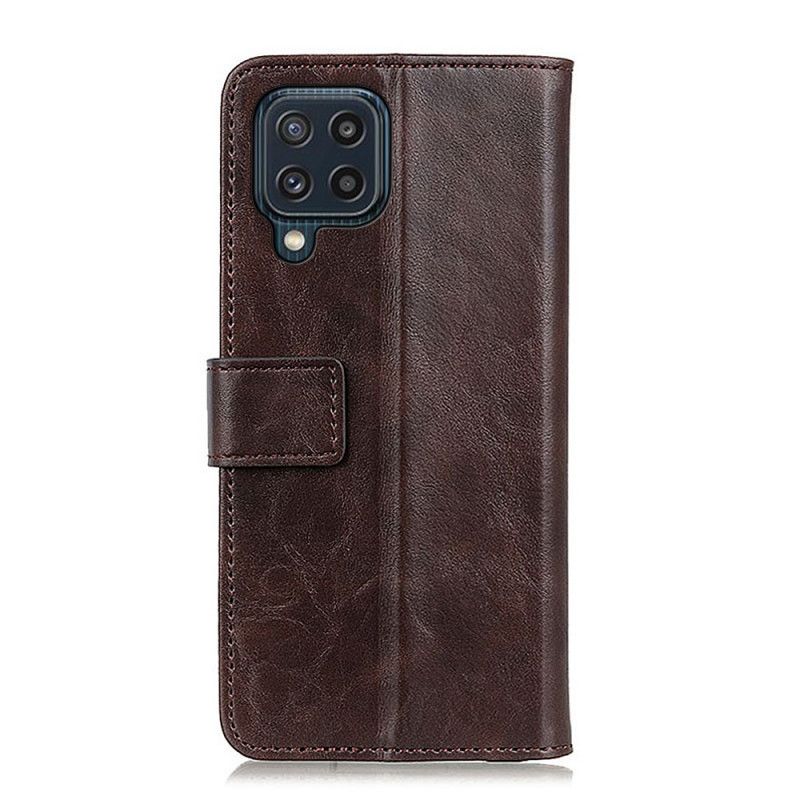 Etui Folio Samsung Galaxy M32 Khazneh Elegance Skórzany Styl Etui Ochronne