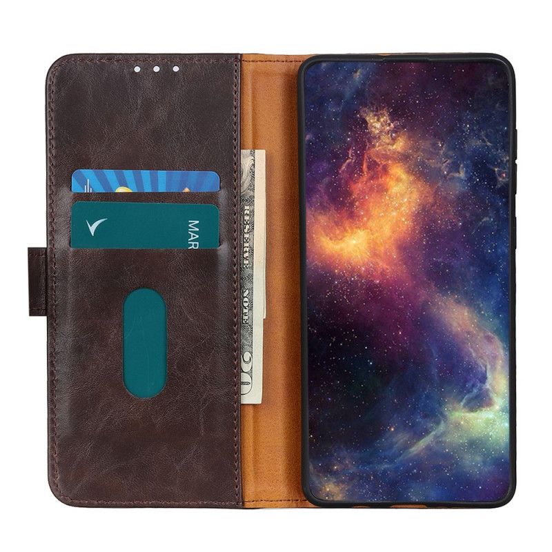 Etui Folio Samsung Galaxy M32 Khazneh Elegance Skórzany Styl Etui Ochronne