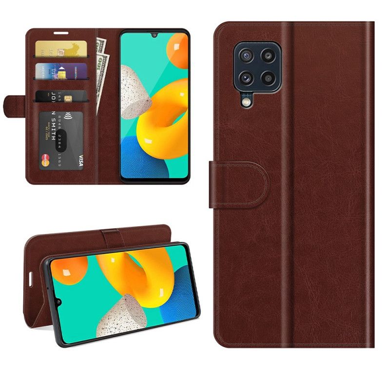 Etui Folio Samsung Galaxy M32 Klasyczny Efekt Skóry