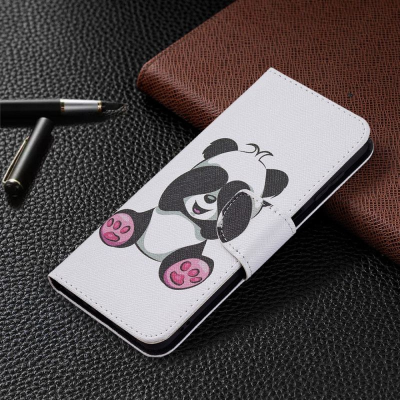 Etui Folio Samsung Galaxy M32 Panda Zabawa Etui Ochronne