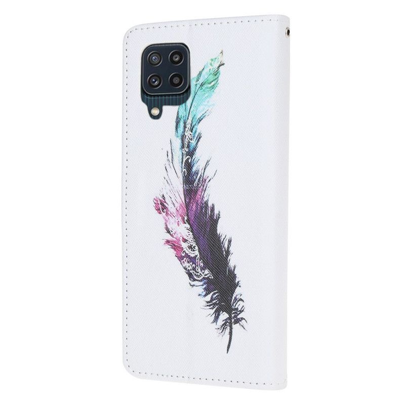 Etui Folio Samsung Galaxy M32 Pasek Pióro Etui Ochronne