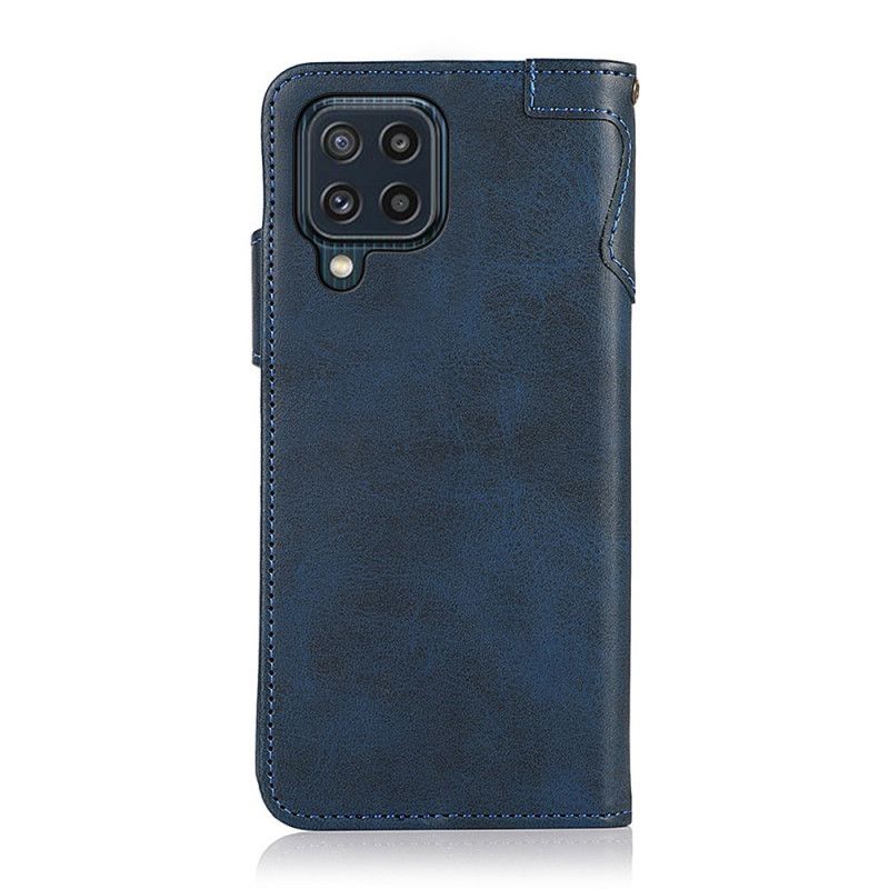 Etui Folio Samsung Galaxy M32 Przycisk Magnetyczny Khazneh Etui Ochronne