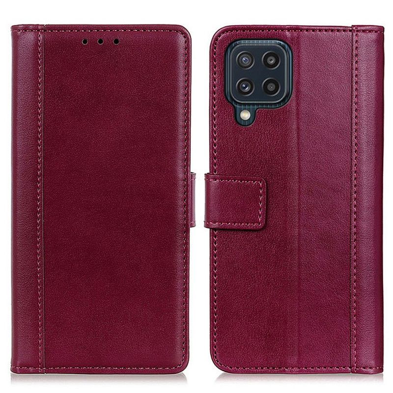 Etui Folio Samsung Galaxy M32 Stylowa Skórzana Elegancja Etui Ochronne