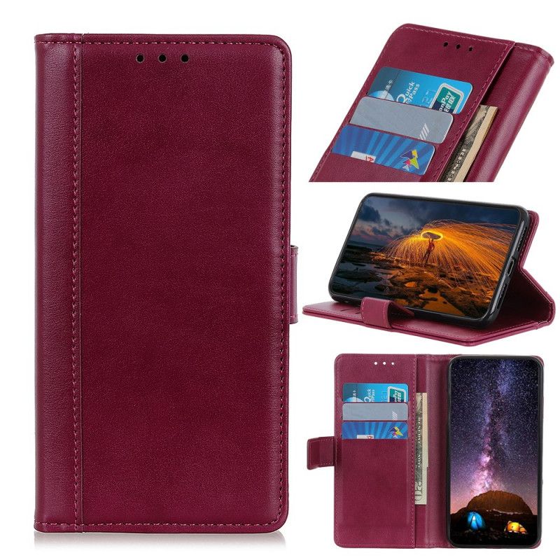 Etui Folio Samsung Galaxy M32 Stylowa Skórzana Elegancja Etui Ochronne