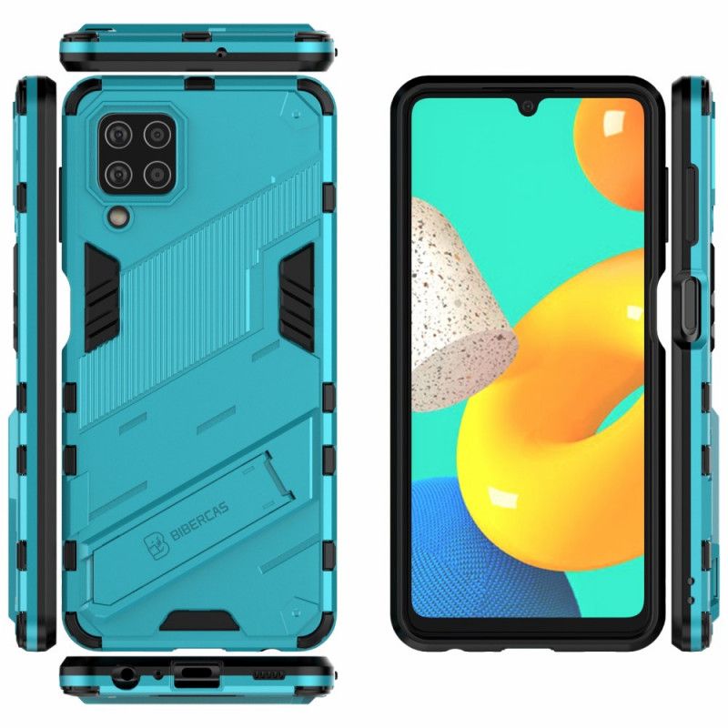 Etui Samsung Galaxy M32 Zdejmowane Wsparcie Dwie Pozycje Bez Użycia Rąk