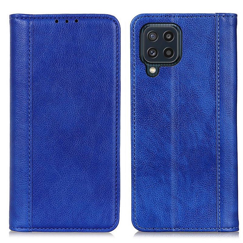 Flip Kotelot Samsung Galaxy M32 Etui Na Telefon Elegance Split Liczi Skóra