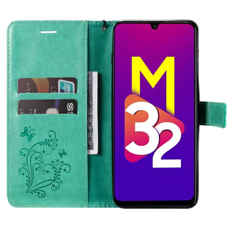 Obudowa Samsung Galaxy M32 Etui Na Telefon Olbrzymie Stringi Motyle