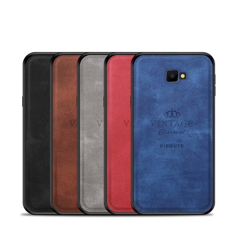 Etui Samsung Galaxy J4 Plus Czerwony Szary Zaszczytny Rocznik