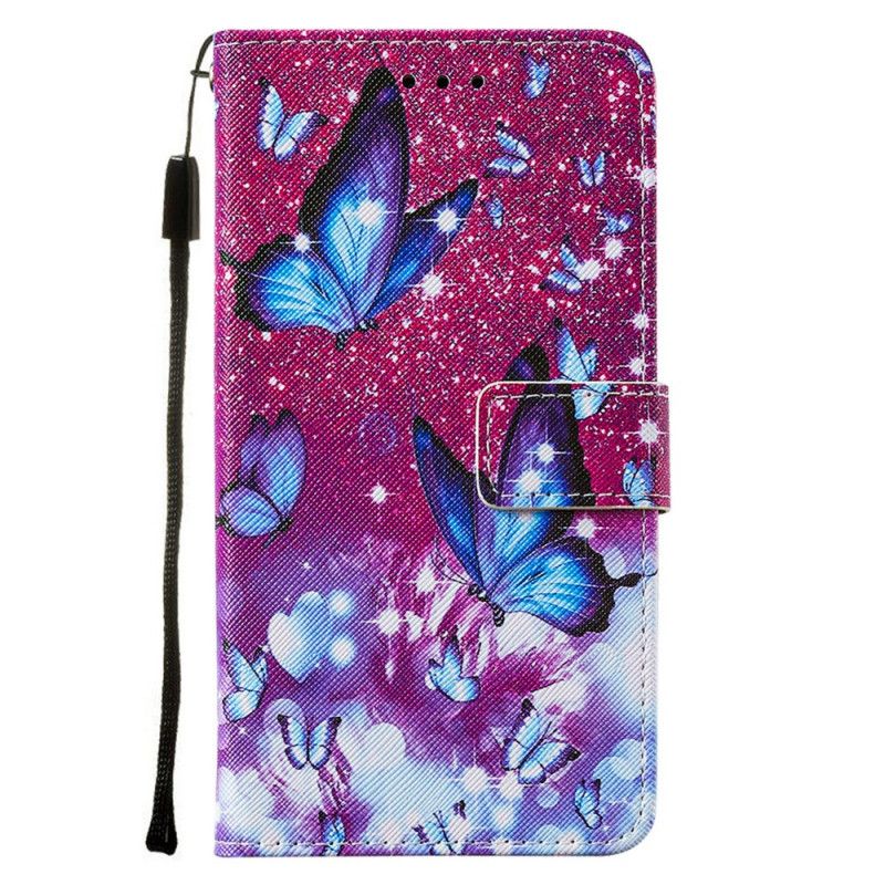 Etui Folio Samsung Galaxy S21 Plus 5G Czerwony Czarny Dlaczego Nie Motyle? Etui Ochronne