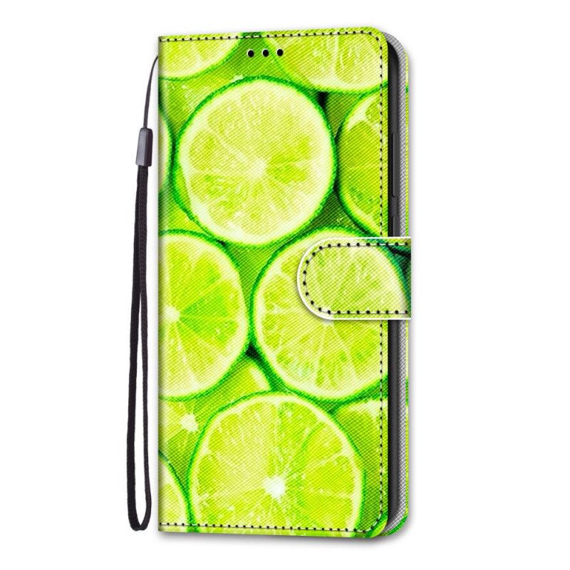 Etui Folio Samsung Galaxy S21 Plus 5G Limonki Etui Ochronne