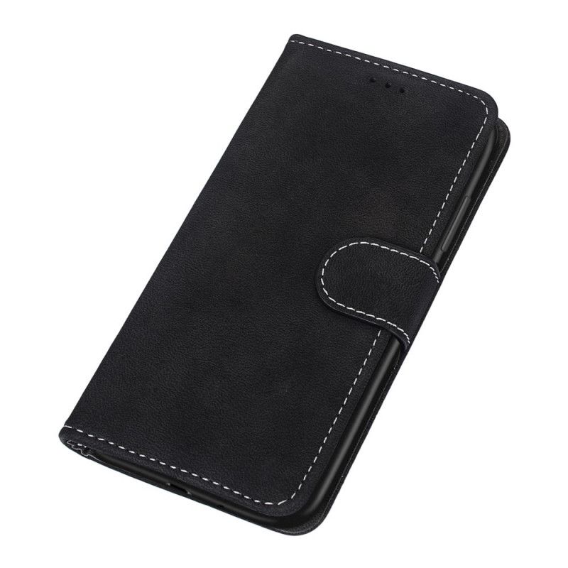 Etui Folio Samsung Galaxy S21 Plus 5G Szary Czarny Skóra Ekologiczna W Nowych Kolorach Vintage Etui Ochronne