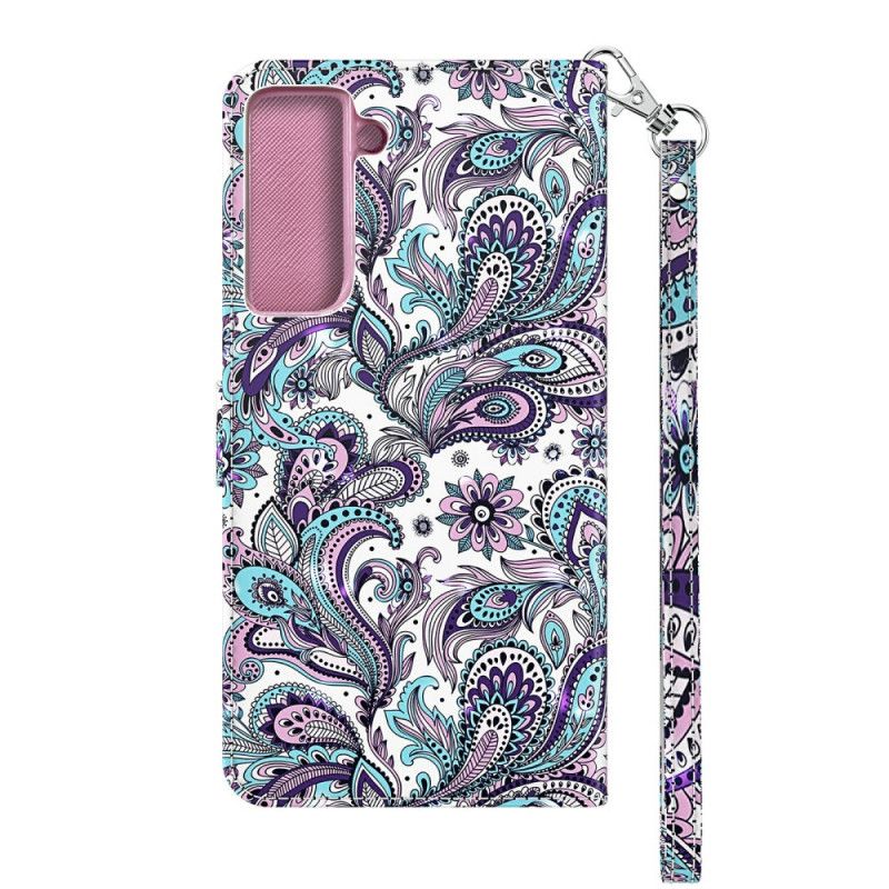 Etui Folio Samsung Galaxy S21 Plus 5G Szykowna Koronka