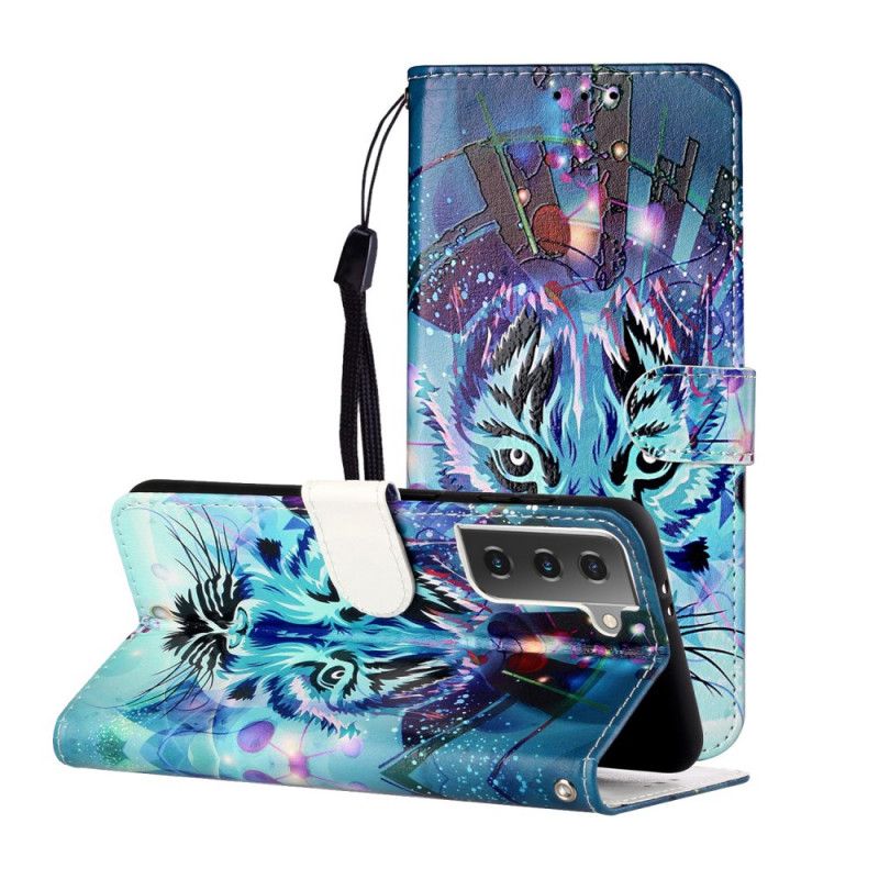 Etui Folio Samsung Galaxy S21 Plus 5G Tygrys Królewski