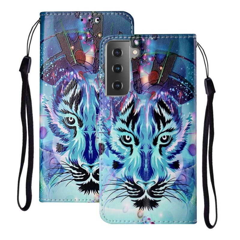 Etui Folio Samsung Galaxy S21 Plus 5G Tygrys Królewski