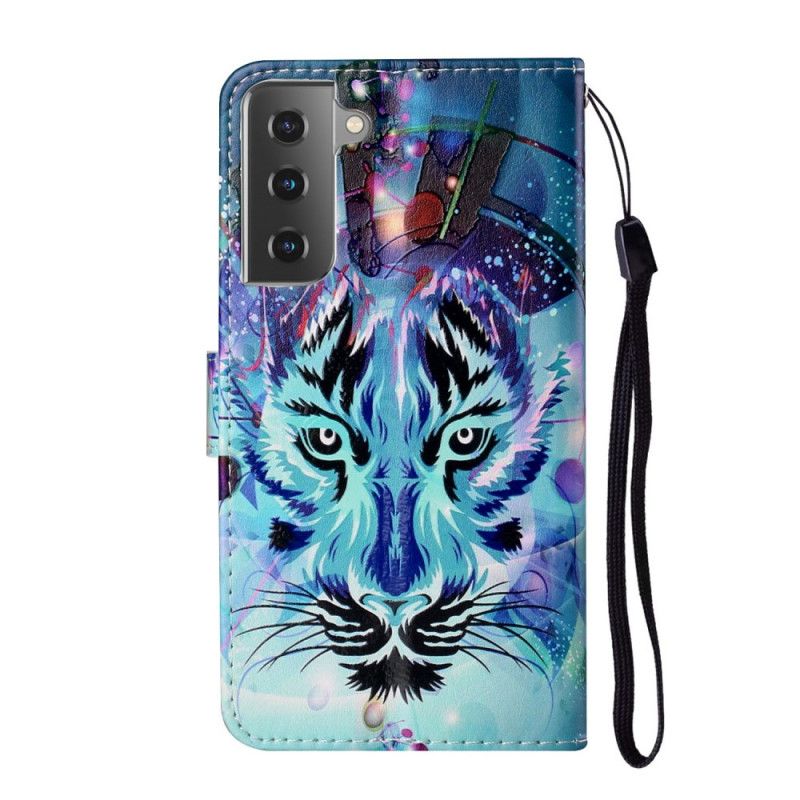 Etui Folio Samsung Galaxy S21 Plus 5G Tygrys Królewski