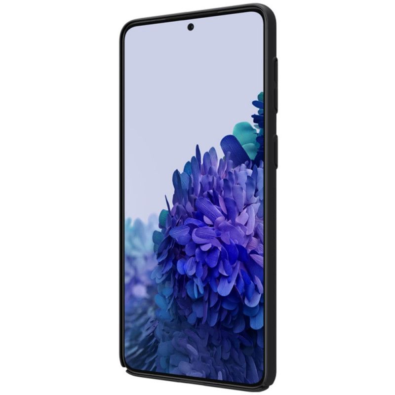 Etui Samsung Galaxy S21 Plus 5G Biały Czarny Sztywny Matowy Nillkin