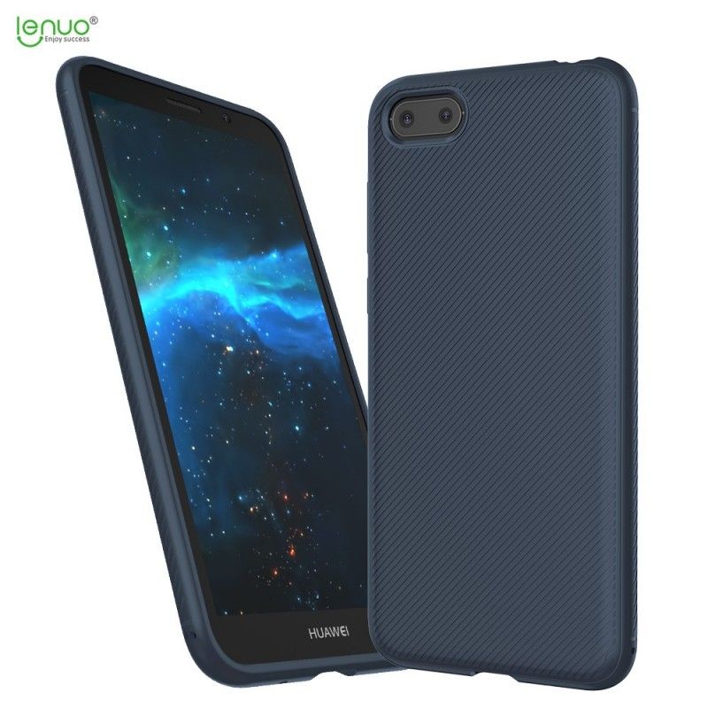 Etui Huawei Y5 2018 Twill Z Włókna Węglowego