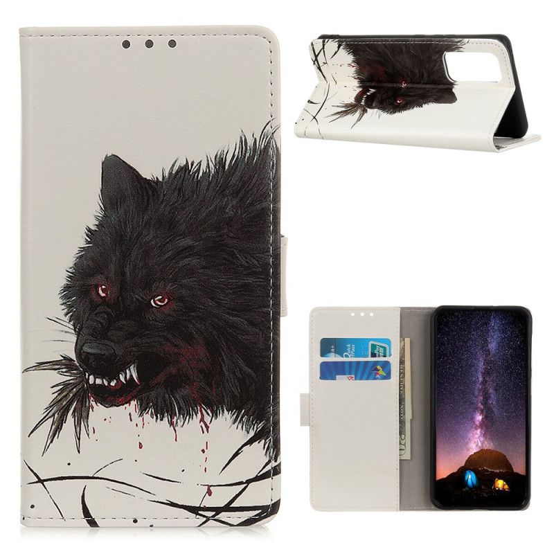 Etui Folio OnePlus 9 Głodny Wilk