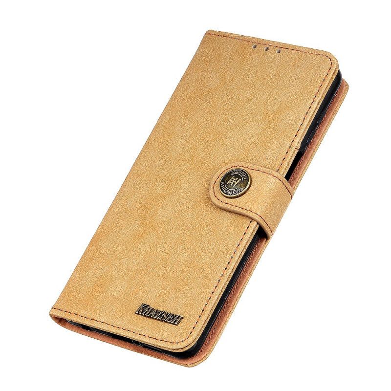 Etui Folio OnePlus 9 Granatowy Czarny Dwoina Khazneh Retro