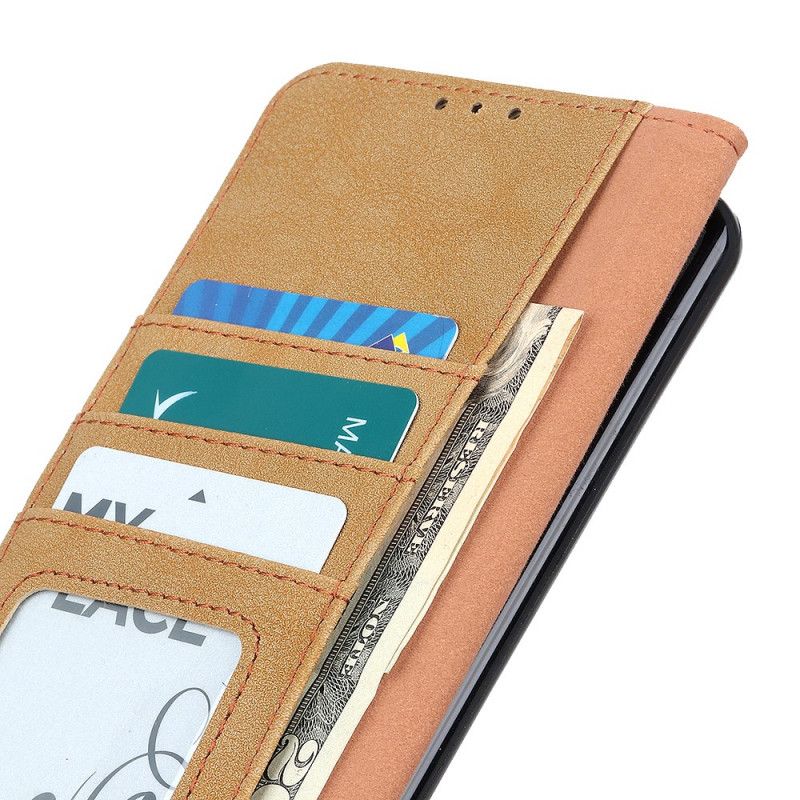 Etui Folio OnePlus 9 Granatowy Czarny Dwoina Khazneh Retro